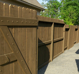 Custom Wood Fences in Spring, TX